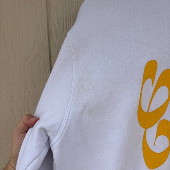 Nike x Drake Certified Lover Boy Hoodie Adult Medium White Embroidered Rose - Picture 6 of 12